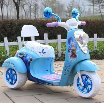 Disney Frozen &  Hello Kitty Scooter Vespa Rechargeable Motorbike Kids Motorcycle Battery Kids Electric Ride On Motorcycle Children Girl