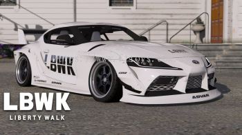 This Is Liberty Walk’s Wild Widebody Kit For The New Toyota GR Supra