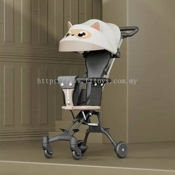 Multi-functional, simple, sitting, recumbent stroller, baby portable folding cart, baby portable umbrella, travel stroller