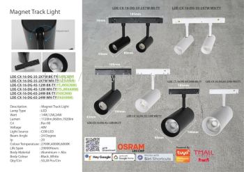 LDE-CX-16-DG-35-2X7W-3COLOR BK/WH