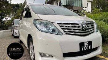 Alphard 2012 for Rent with 8 Seaters