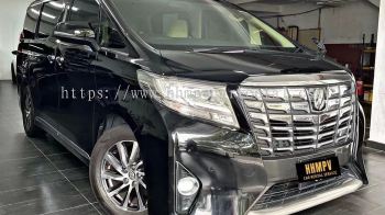 Alphard 2017 for Rent with Normal 7 Seaters (Black)
