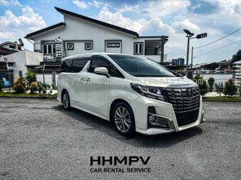 Alphard 2017 for Rent with Full Spec Normal 7 Seaters