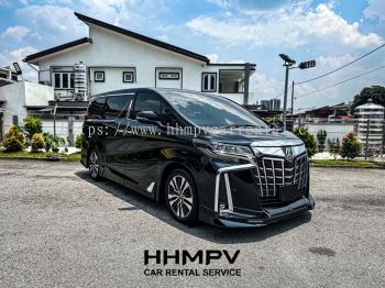 Alphard 2019 for Rent with Full Spec Pilot Seat