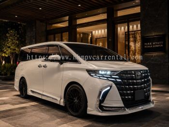 Alphard AGH40 Chauffeur Service within KL (10Hours)