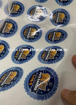 Sticker Label Pets 2in