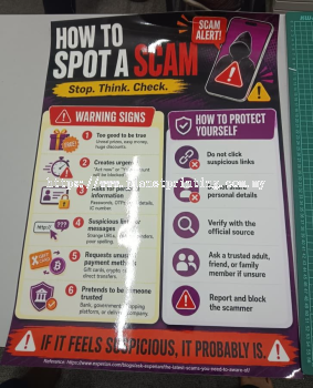 Poster Scam A2