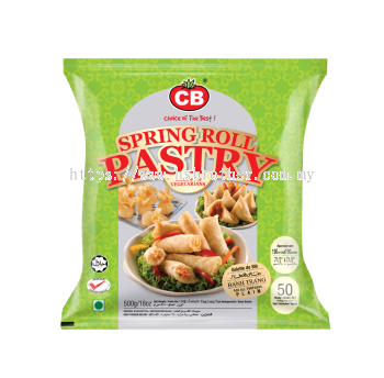 CB Spring Roll Pastry (7.5'') 600g