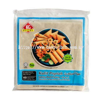 KG Spring Roll Pastry 8.5" 500g (40pcs)