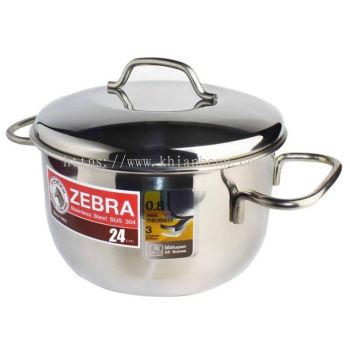 Zebra-24cm Extreme Infinity Sauce Pot (Stainless steel- lid)