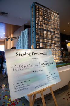 168 Park Selayang x Village Grocer Signing Ceremony