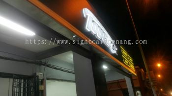 touch polish 3D lightbox lettering at bukit tinggi 2 botanic klang 