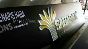 Sahara-X 3D Lightbox lettering at kapar klang