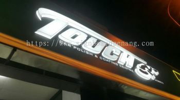 Touch Car Polish lightbox 3D lettering at bukit tinggi 2 botanic klang