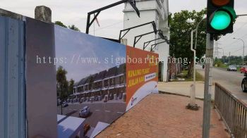 OUTDOOR HOARDING SIGNBOARD PRINTING AT PENANG | GEORGE TOWN | PULAU PINANG