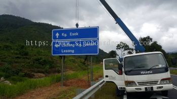 Seremban Project HIP Sticker Direction Road Sign