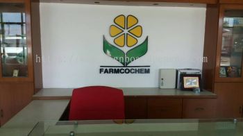 Farmcochem Sdn Bhd 3D boxup Signage in pulau indah klang