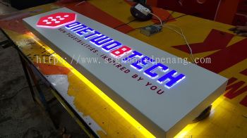 One Two 8 Tech 3D LED signage led front backlit Eg Box up at bukit tinggi klang