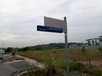 Taman Direction Signboard at kajang Kuala Lumpur