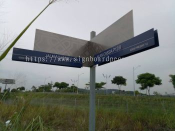 Taman Direction Signboard at kajang Kuala Lumpur