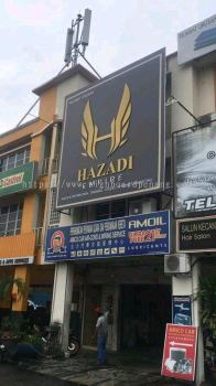 Hazadi Empire 3D box up billboard At teluk pulai klang