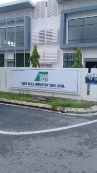 Team Max Industry Sdn Bhd Metal G.I Signage At Meru Klang