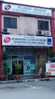 SS Engineering Metal G.I Signboard at Kampong jawa shah alam