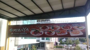 mizuya metal G.I signage at meru klang