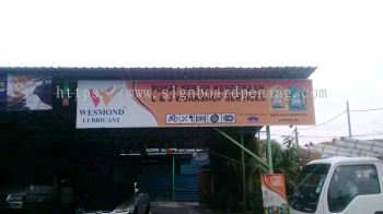 Wesmond Metal G.I Signage at kepong Kuala Lumpur