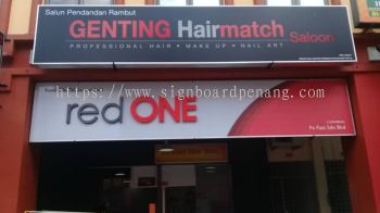 Red One network sdn bhd  3D LED Conceal box up lettering Signage at Genting Highlands