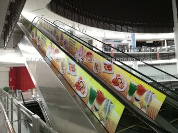 Srk Noodles Escalator sticker at peredai mall Petaling jaya kuala Lumpur