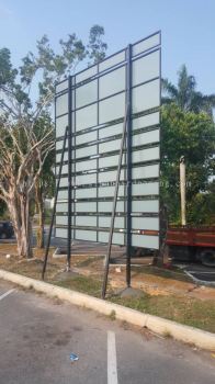 project signboard at rawang Kuala Lumpur