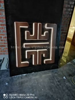 3D led backlit box up lettering signage at selawang Kuala Lumpur