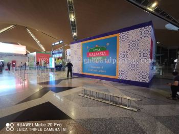 Little Malaysia shopping mall Hoarding board at KLIA airport sepang Kuala Lumpur