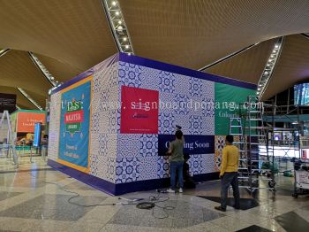 Little Malaysia shopping mall Hoarding board at KLIA airport sepang Kuala Lumpur