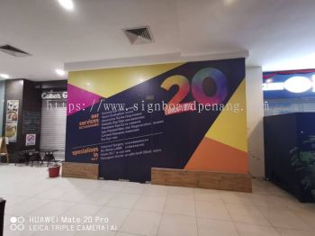 VISTA Eye Special inkjet wallpapers printing at bangsa Kuala Lumpur