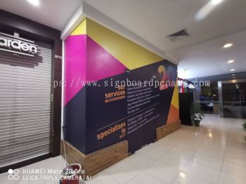 VISTA Eye Special inkjet wallpapers printing at bangsa Kuala Lumpur