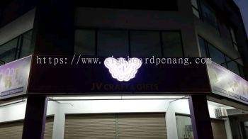 3D LED FRONTLIT BOX UP LETTERING SIGNBOARD SUPPLIER AT  ALOR SETAR, KEDAH