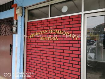 Eg 3D box up lettering signage  signboard design at sentosa klang