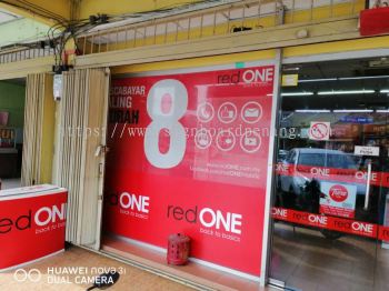 one way glass sticker at kajang Kuala Lumpur