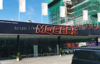 COMMERCIAL 3D LED FRONTLIT BOX UP LETTERING SIGNBOARD AT KEDAH