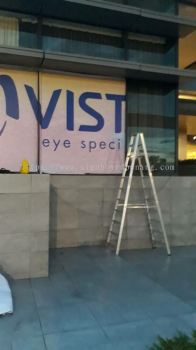 vista eye Glass sticker wallpaper inkjet at puchong Kuala Lumpur