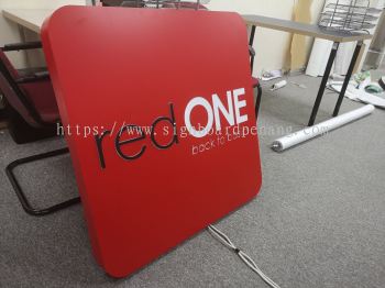 3D LED FRONTLIT BOX UP LETTERING SIGNBOARD SUPPLIER AT  ALOR SETAR, KEDAH