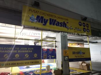 my wash normal Metal G.I signboard at usj subang jaya 