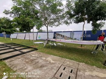 OUTDOOR PROJECT HOARDING SIGNBOARD AT PENANG | BUTTERWORTH | JURU