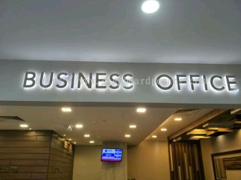 dasa business park Eg box up 3D lettering lwd backlit indoor LED signage at damansara petaling jaya Kuala Lumpur