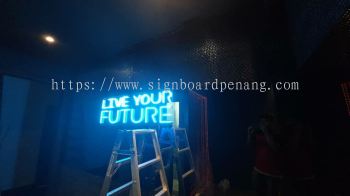 Future LED Neon Bar indoor signage at kota damansara petaling jaya Kuala Lumpur