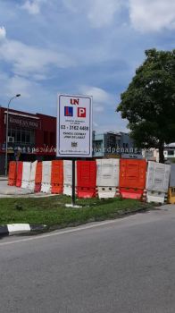 Perfect Driving school Road direction signboard at klang bukit tinggi 