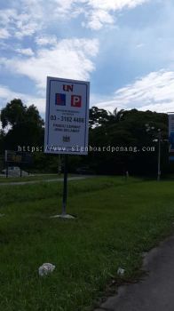 Perfect Driving school Road direction signboard at klang bukit tinggi 