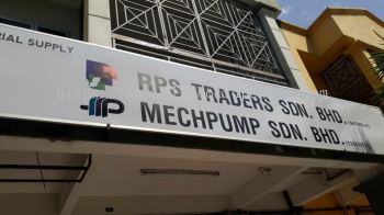 Rps Traders Sdn bhd Normal G.i metal signboard at sentosa klang